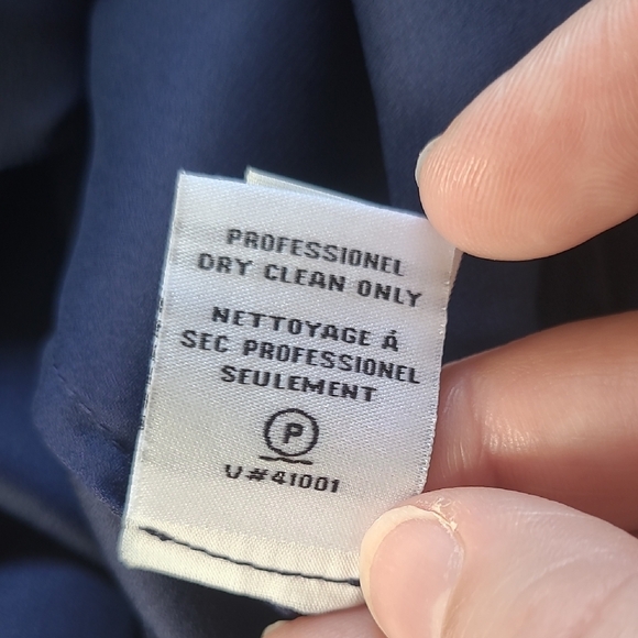 Diane Von Furstenberg Navy Silk Fleurette Caftan Dress - Size 4 - Picture 11 of 12